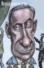 Биньямин Нетаньяху Темур козаев карикатура temur kozaev cartoon caricature