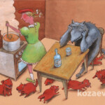 Little Red Riding Hood Wolf continued красная шапочка волк продолжение красная шапочка волк продолжение Little Red Riding Hood Wolf continued карикатур