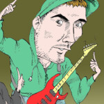 Рэппер Noize MC Шаржи карикатура темур тимур козаев cartoon caricature temur kozaev Рэппер Noize MC