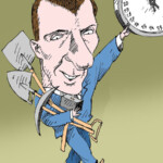 Прохоров Михаил Шаржи Прохоров Михаил Mikhail Prokhorov карикатура темур тимур козаев cartoon caricature temur kozaev