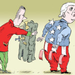 Дональд Трамп Шаржи Дональд Трамп Donald Trump темур козаев карикатура temur kozaev cartoon caricature