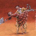 Станцуем! Станцуем! темур козаев карикатура temur kozaev cartoon caricature