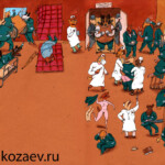 В психушке В психушке asylum карикатура темур тимур козаев cartoon caricature temur kozaev