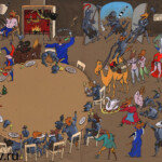 В Камелоте В Камелоте карикатура темур тимур козаев cartoon caricature temur kozaev