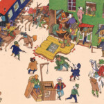 На Диком Западе Из жизни собак На Диком Западе карикатура темур тимур козаев cartoon caricature temur kozaev