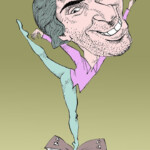 Цискаридзе Шаржи Цискаридзе Tsiskaridze карикатура темур тимур козаев cartoon caricature temur