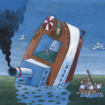 дважды тонущий twice sinking дважды тонущий twice sinking темур козаев карикатура temur kozaev cartoon