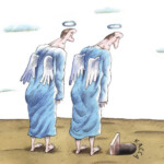 Ангелы у кассы Angels at the box office Ангелы у кассы Angels at the box office темур козаев карикатура temur kozaev