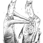 Медаль на грудь Медаль на грудь Темур козаев карикатура temur kozaev cartoon caricature