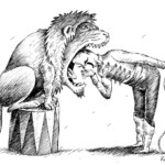 Дрессировщик Дрессировщик Темур козаев карикатура temur kozaev cartoon caricature