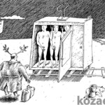 Остановка трамвая Остановка трамвая Темур козаев карикатура temur kozaev cartoon caricature