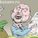 Олег Дерипаска Олег Дерипаска Темур козаев карикатура temur kozaev cartoon caricature