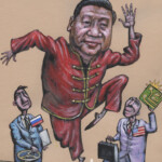 Си Цзиньпин Си Цзиньпин Темур козаев карикатура temur kozaev cartoon caricature