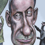 Биньямин Нетаньяху Биньямин Нетаньяху Темур козаев карикатура temur kozaev cartoon caricature