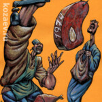 На весах мясника На весах мясника Темур козаев карикатура temur kozaev cartoon caricature