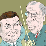 Янукович Лавров Янукович Лавров Yanukovych Lavrov темур козаев карикатура temur kozaev cartoon