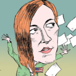Дженнифер Псаки Дженнифер Псаки Jennifer Psaki темур козаев карикатура temur kozaev cartoon