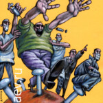 Прививка карикатура темур тимур козаев cartoon caricature temur kozaev